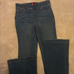 SPANX Dark Blue flare Leg Jeans